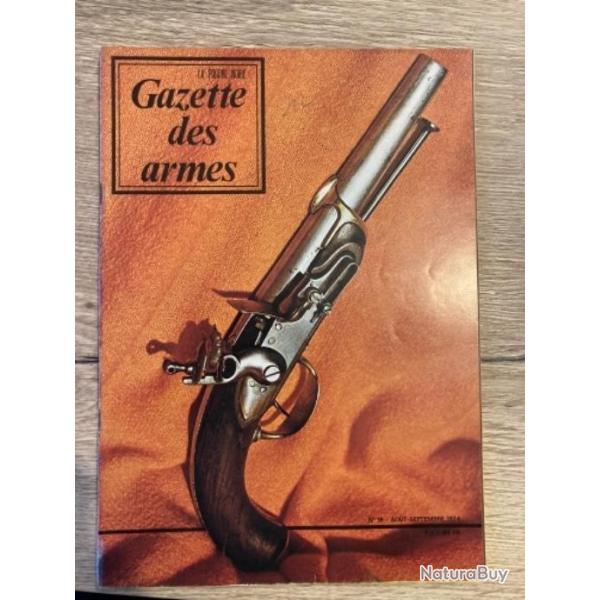 Gazette des armes N 19 1974, Lebel a chargeur, baonnettes REMINGTON, pistolet de Marine, model 1851
