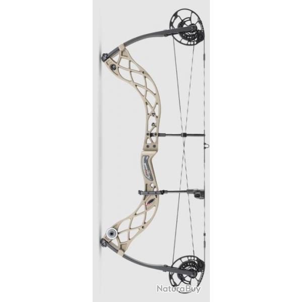 BOWTECH - Kit CARBON ZION DLX 50-60 # DROITIER (RH) FLAT DARK EARTH