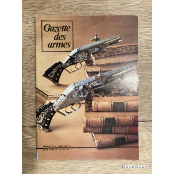 Gazette des armes N 36, gense & armement, automatisme 2, le Borchardt, Walther TPH, pistolet Rouet