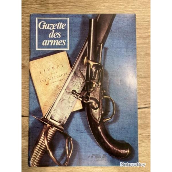 Gazette des armes N47, l'Astra Constable, fusil marine 1878, obusier 1918, pistolet 1779, V4, RPD M