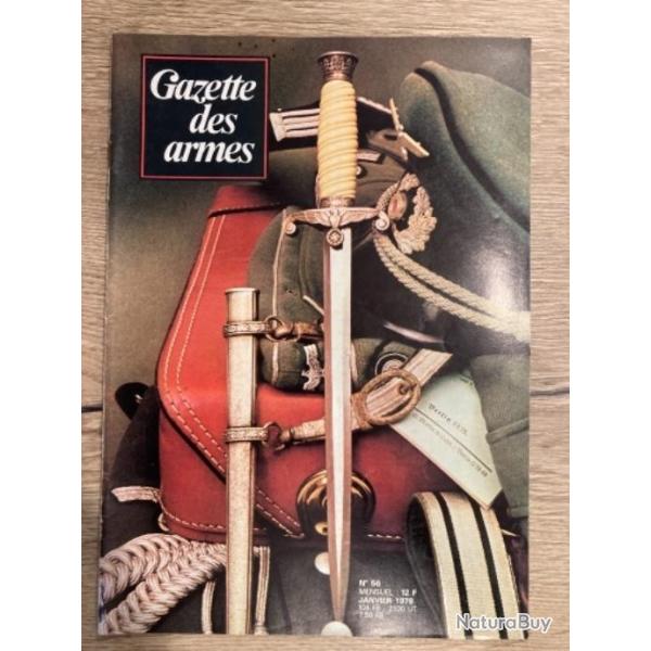 Gazette des Armes N56, fusil franais 1939-1940, MAB P15, dagues 3me Reich, Nelson, pige  feu
