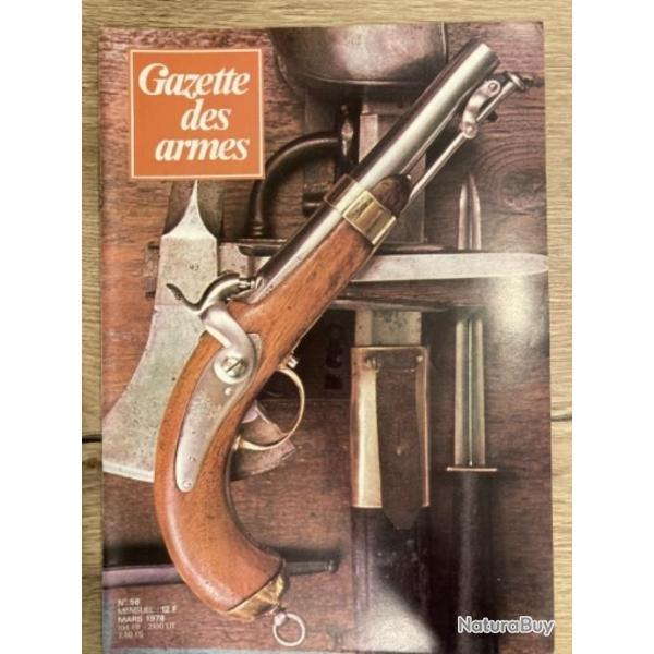 Gazette des Armes N58, dagues 3me Reich, Famas, pistolet marine 1837 1849, Rossi Champion, Somme