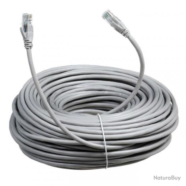 Cable RJ45 catgorie 6 - 50 mtres -