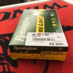 Balles 7x64 Remington Core-Lokt 175 gr