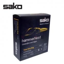 10 Munitions SAKO Hammerhead 7mm Rem Mag 170 Gr