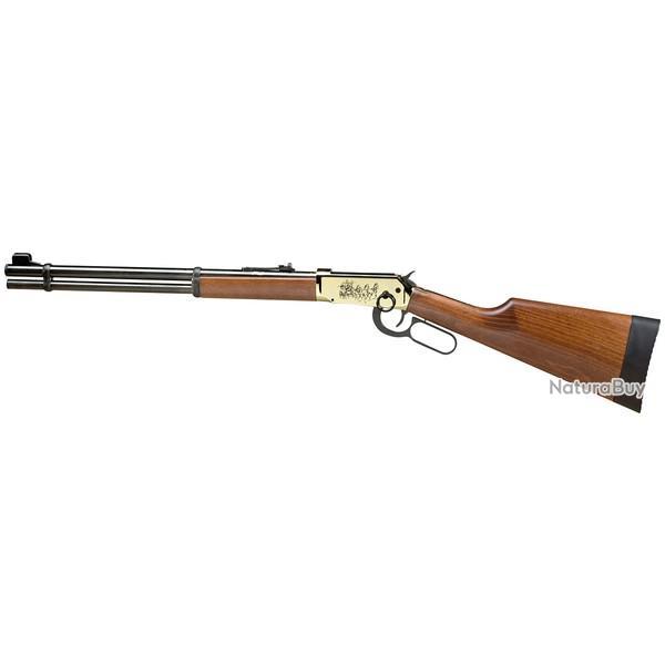 Carabine CO2 Walther lever action cal.4.5mm bois 7.5J carcasse dore