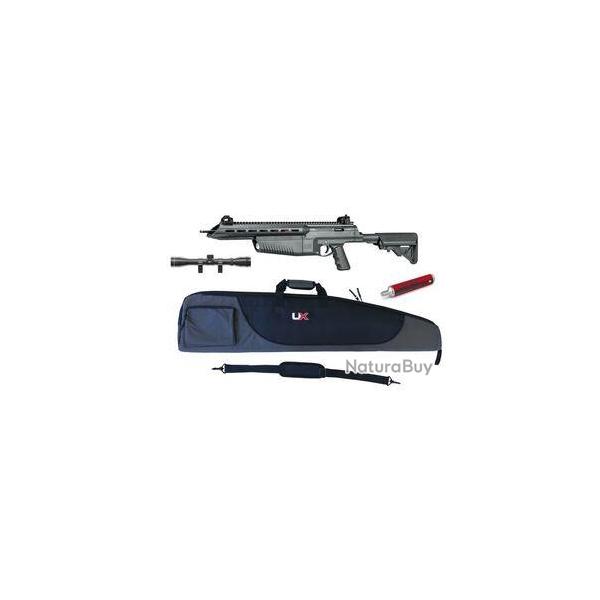 CARABINE  FLCHETTES CO2 UX AIRJAVELIN CAL. SYNTH. NOIR CAPSULE CO2 88 GR