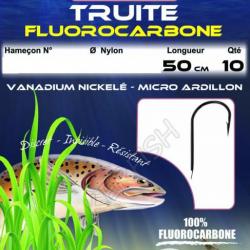 Fluorocarbone nickelé - 385 13 TRUITE INNOVATION 6 0.20 mm