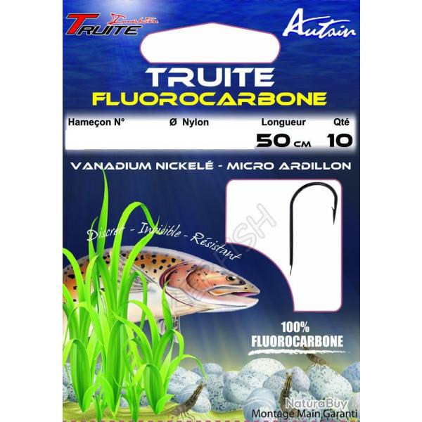 Fluorocarbone nickel - 385 13 TRUITE INNOVATION 8 0.16 mm