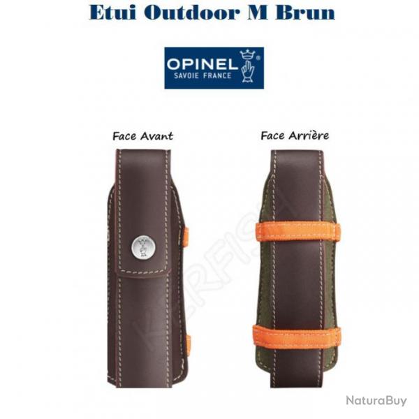 Etuis Outdoor M marron Couteau OPINEL