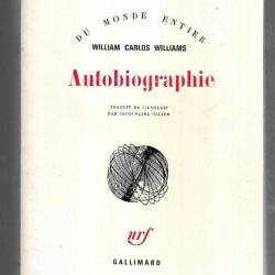 William Carlos Williams autobiographie