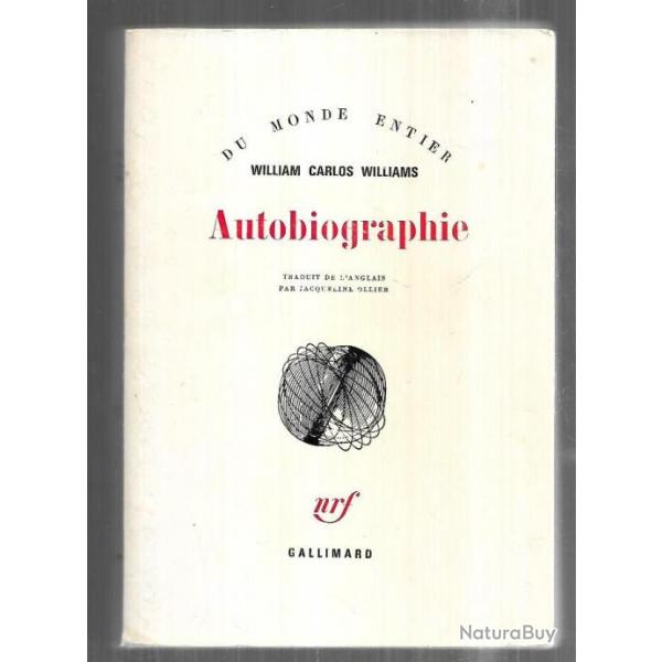 William Carlos Williams autobiographie