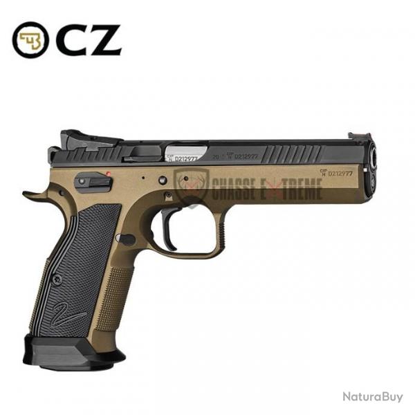 Pistolet CZ Tactical Sport 2 Deep Bronze Cal 9x19
