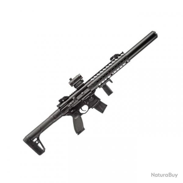 Pack Carabine  plomb Sig Sauer Mcx CO + Micro Red Dot - Cal. 4.5 - Noir / Pack simple