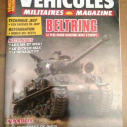 Revue VEHICULES MILITAIRES MAGAZINE N°83