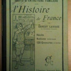 Livre ancien récits & entretiens familiers sur l'histoire de France