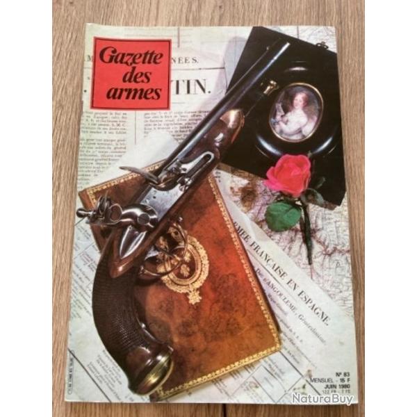 Gazette des armes N83, pistolets multicanonnes 2me, mousqueton Gastine Rnette, M16, pistolet 1816