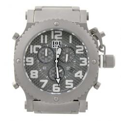 MONTRE SPECIAL OPS GRIS BRACELET ACIER 101 INC LIVRE DANS SA MALLETTE