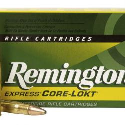 Boite de 20 cartouches remington core lokt SP cal.444 marlin 240gr 15,55g