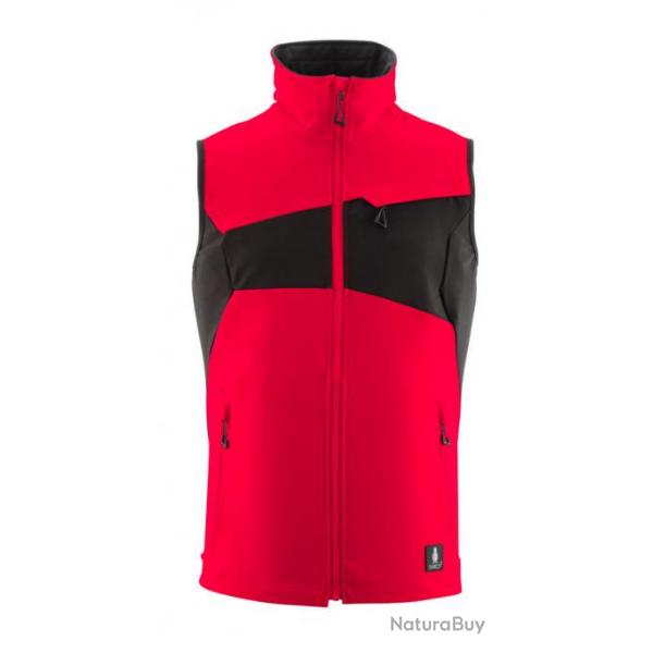 Gilet sans manches Mascot Accelerate 18365-511 XS Rouge trafic / Noir