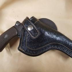 Holster en cuir pour revolver 8mm modèle 1892 Français droitier ou gaucher sur demande