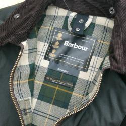BARBOUR BEAUFORT  SAGE TAILLE 40