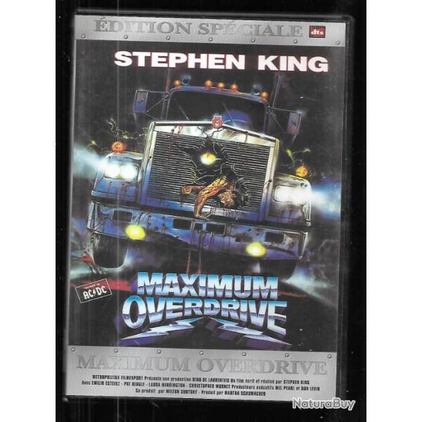 maximum overdrive de stephen king  science-fiction dvd