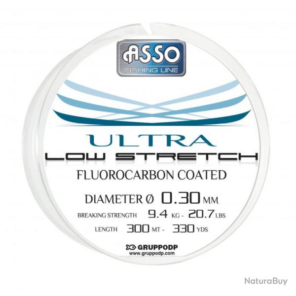Asso "ultra low stretch" - 40/100 - blister de 300 m 40/100