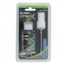 Attractant "flash' attack" spray flashmer CREVETTE