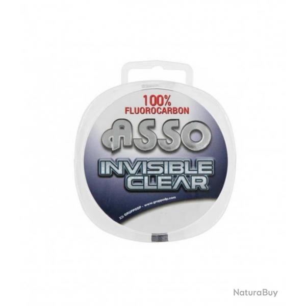 Fluorocarbone asso "invisible clear" - bobine 100 m diam. 25/100