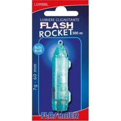 Lampe de fond "flash rocket" flashmer Bleu