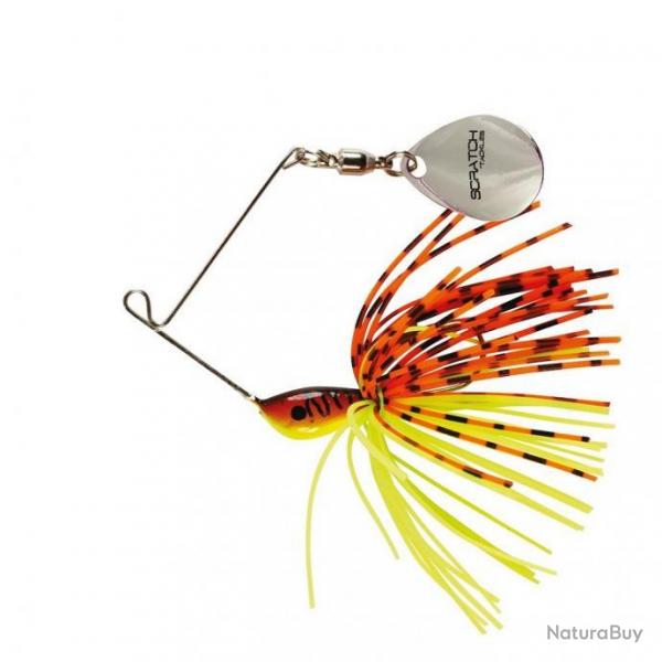 Leurre spinnerbait scratch tackle altera nano - 7 g ROUGE FIRE TIGER (RFT)