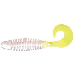 Leurre souple lunker city 15x wooly curltail 1.5" LIMESICLE YWC1309