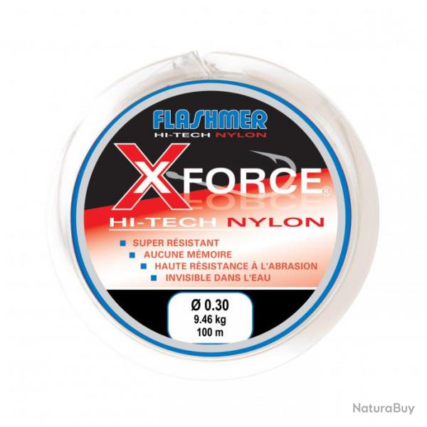 Nylon flashmer "x force" - 1000 m diam. 22/100