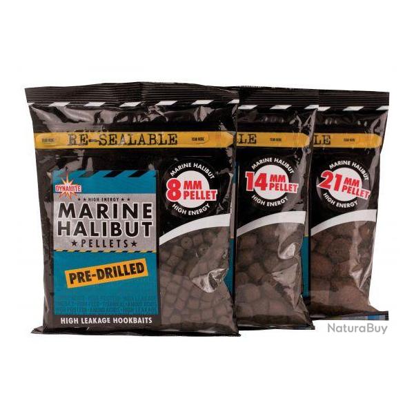 Pellets dynamite baits marine halibut pellets 350g 8 MM
