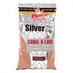 Amorce dynamite baits silver x canal/lake orig. 1kg