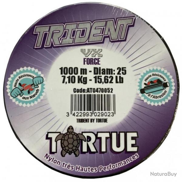 Nylon tortue trident vx force 1000m  25/100