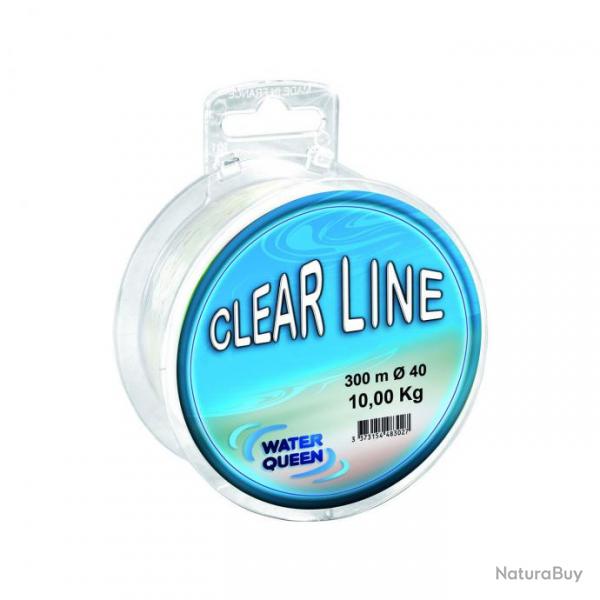 Nylon water queen clear line 100m  10/100
