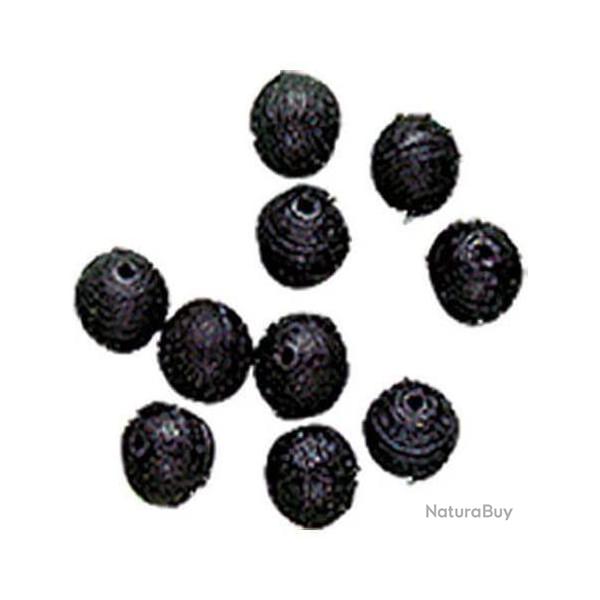 Perles noires 6 mm thalydris