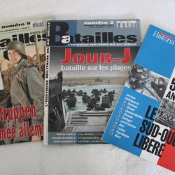 Lot 3 magazines batailles du 20eme siecle