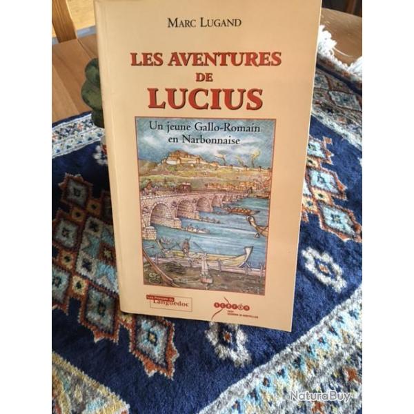 livre les aventures de Lucius de Marc Lugand