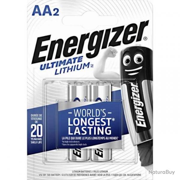 piles Lithium AA-LR6 Energizer