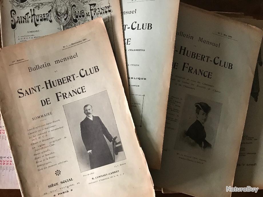 Bulletin Mensuel Du Saint Hubert Club De France Revues De Chasse 7372893