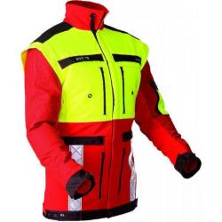 VESTE DE TRAQUE GLADIATOR PFANNER ROUGE JAUNE