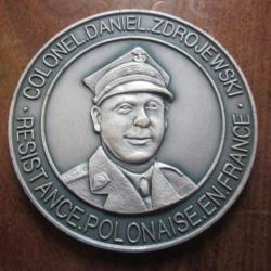 Médaille De La Résistance Polonaise En France - Colonel D. Zdrojewski