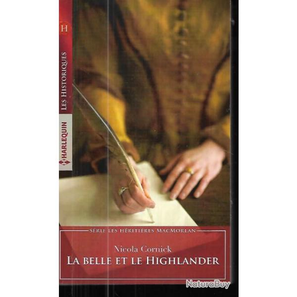 la belle et le highlander de nicola cor  les historiques harlequin  format poche 1803 cosse