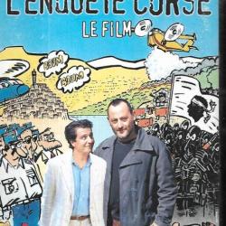 l'enquête corse , clavier , jean réno  dvd comédie ,