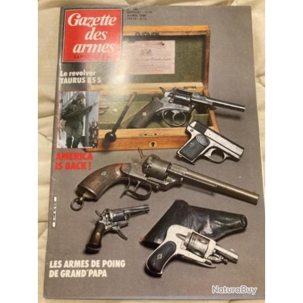 Gazette des armes N 140, Reforger 1985, Taurus 85S, les Gras  rptition, les poignards Ardennlame