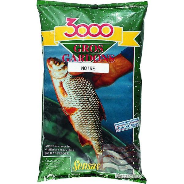 3000 GROS GARDON NOIRE 1KG