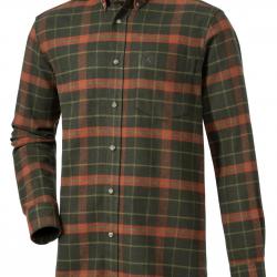 Chemise en flanelle Darko (Couleur: Vert foncé, Taille: S)